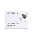 Stainless Steel Gua Sha Facial Tool by Mount Lai